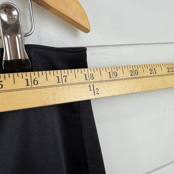 NEW SKIMS DISCO ONYX‎ Women PLUS 3X Black PANTS SATIN JERSEY SKINNY - Picture 9 of 12